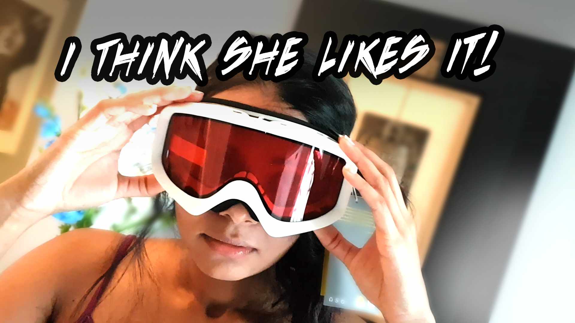 SHE LOVES THEM!!.. But are they for Amateurs or a Pro? Unigear X1 UV Anti-fog Snowboard Goggles